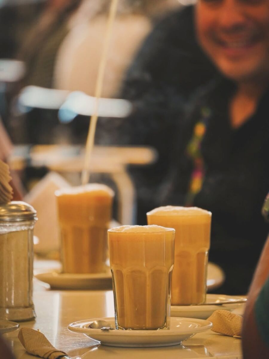 café lechero en la gran parroquia de veracruz