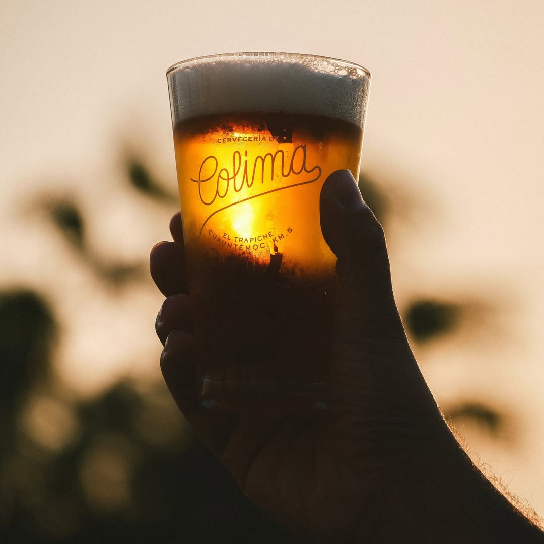 persona sujetando un vaso de cerveza artesanal