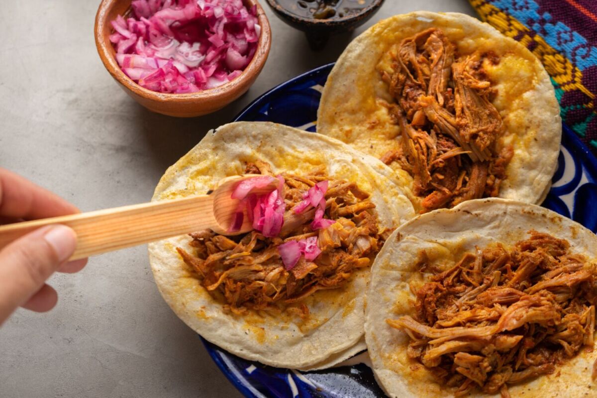 tacos de cochinita pibil 