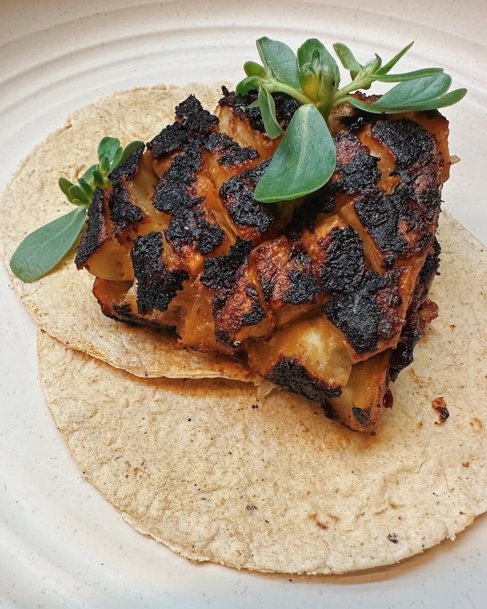 taco vegano 