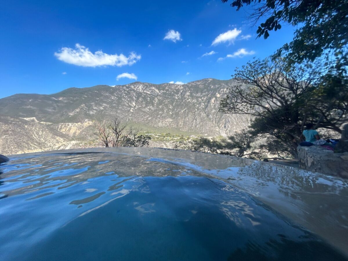 Vista desde las grutas de tolantongo