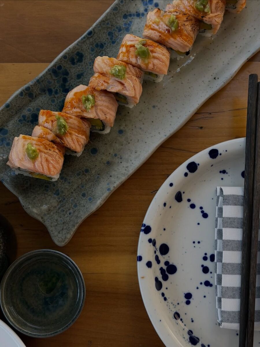 rollos de sushi 