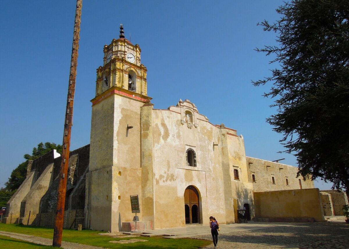 antiguo convento franciscano en Morelos