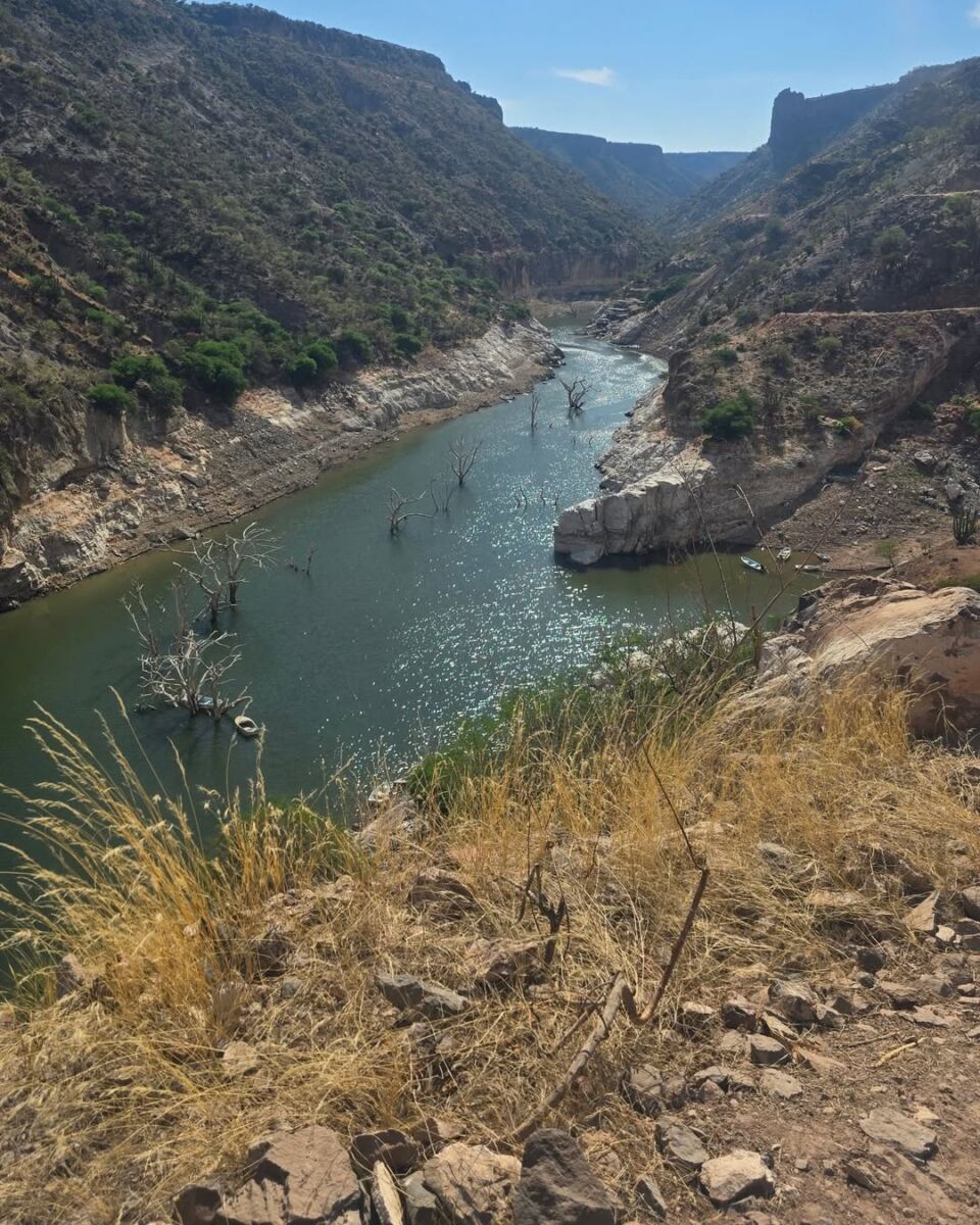 vista aérea de El Aguacate, Querétaro