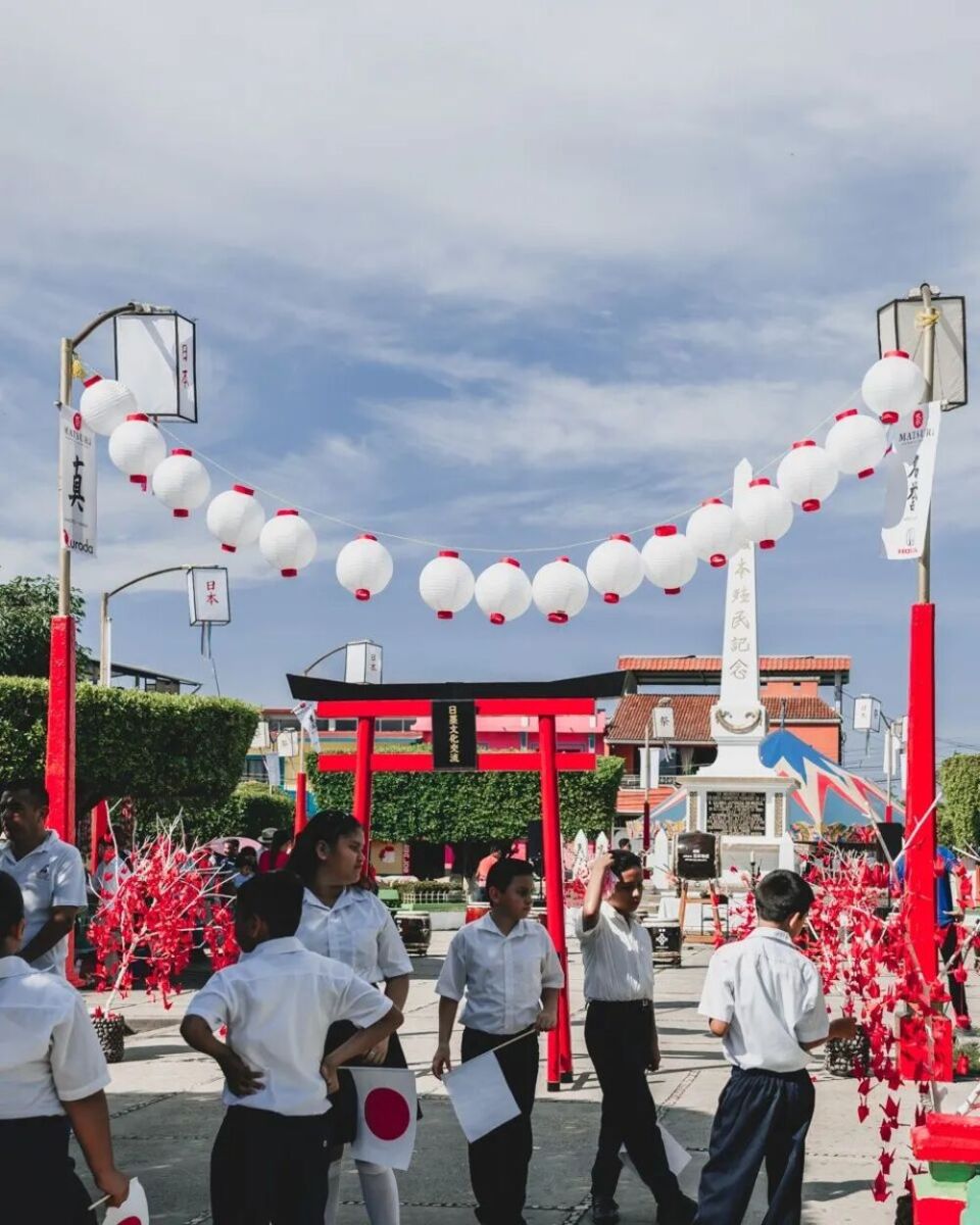 Celebración japonesa en Acacoyagua, Chiapas 