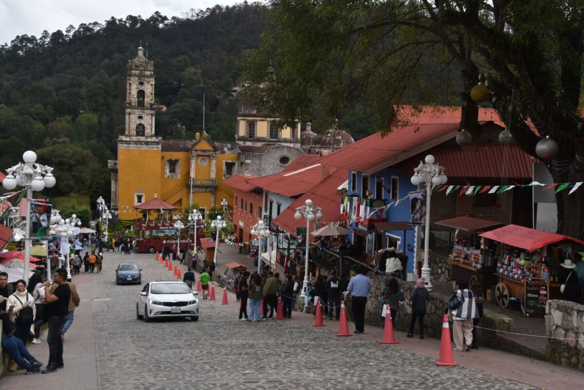 Calles del pueblo mágico mineral del chico