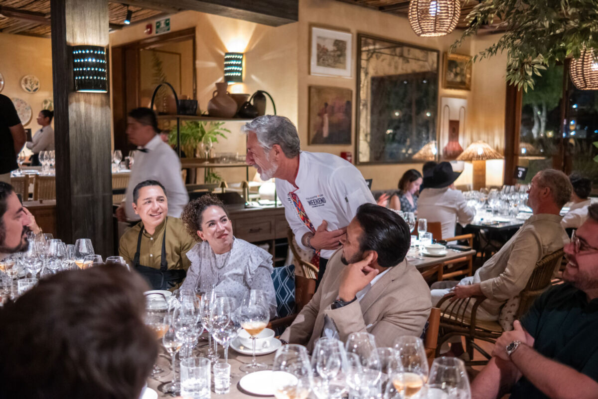 Cena de Altura en Pirules con Pepe Solla, San Miguel de Allende.