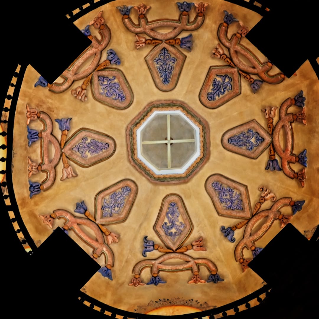 cúpula de un antiguo edificio de la CDMX
