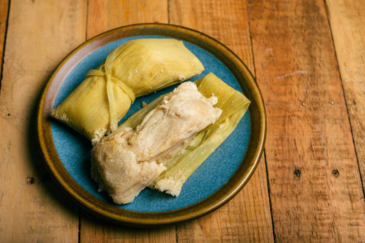 tamales de elote 