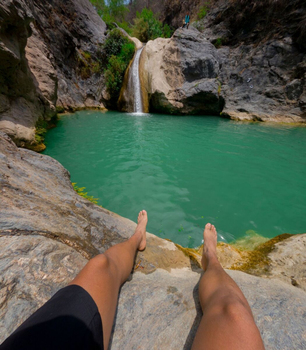 Pozas naturales La Magdalena en Puebla