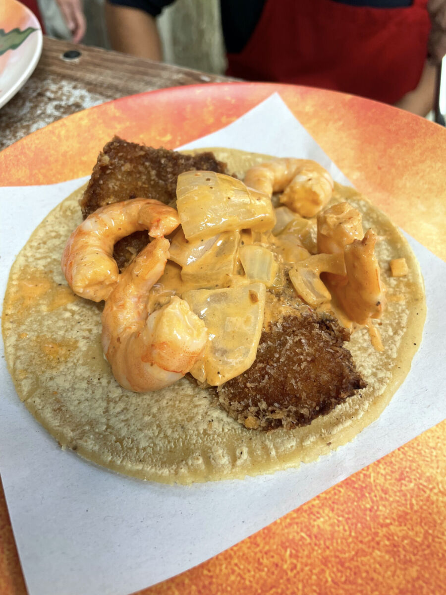 Taco Ramsés de Tacos Marco Antonio 