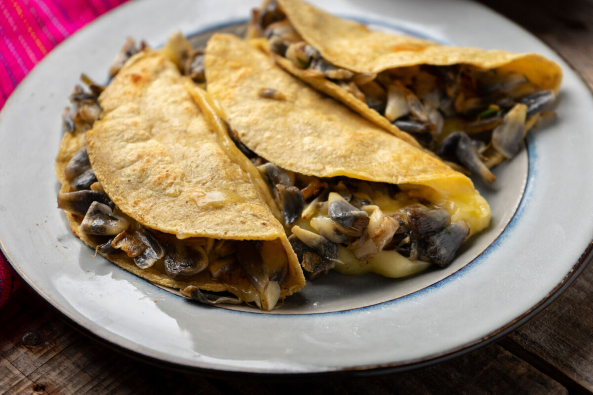 tacos de huitlacoche 