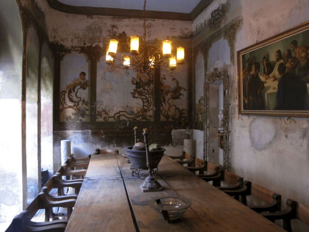 Uno de los comedores del Palacio de las Vacas