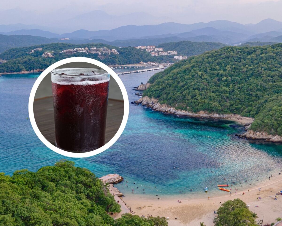 El agua de jamaica sabe más rico en la playa de México donde se originó