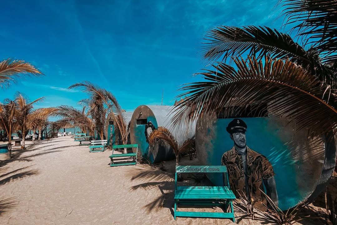 club de playa en Campeche