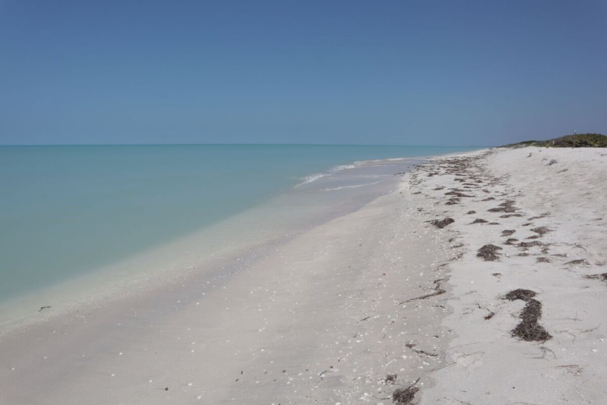 playa de arena blanca 