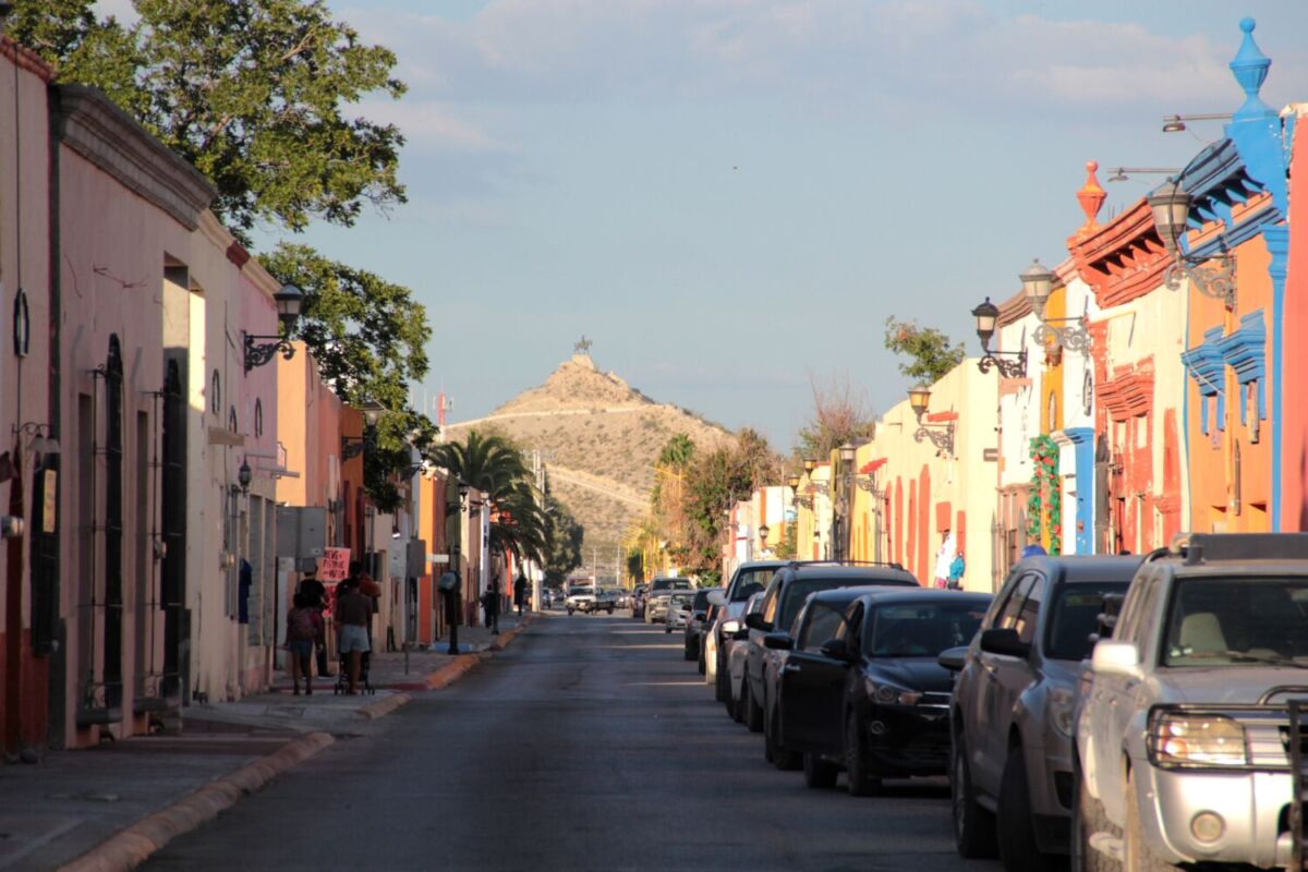 Centro histórico de Cuatro Ciénegas, Coahuila.