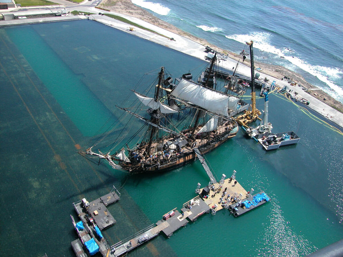 Grabación de Titanic en Baja Estudios