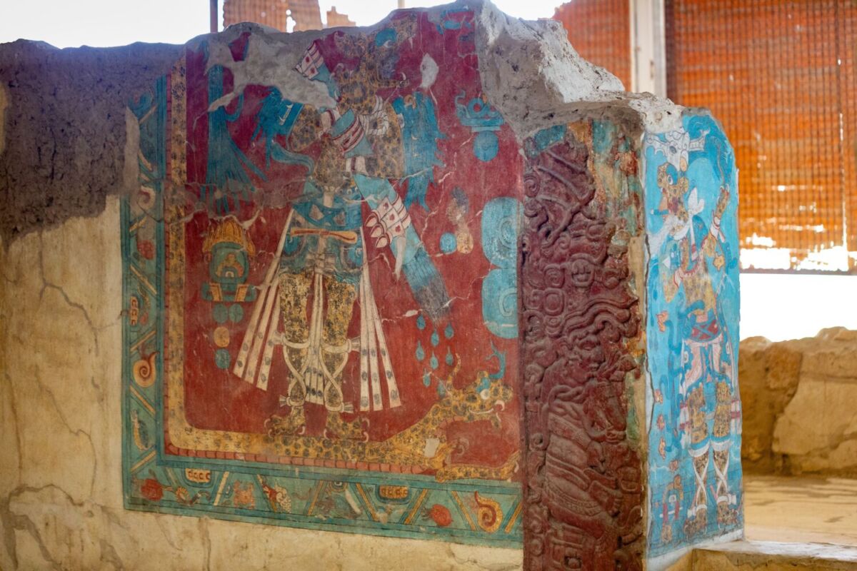 murales de la zona arqueológica de cacaxtla