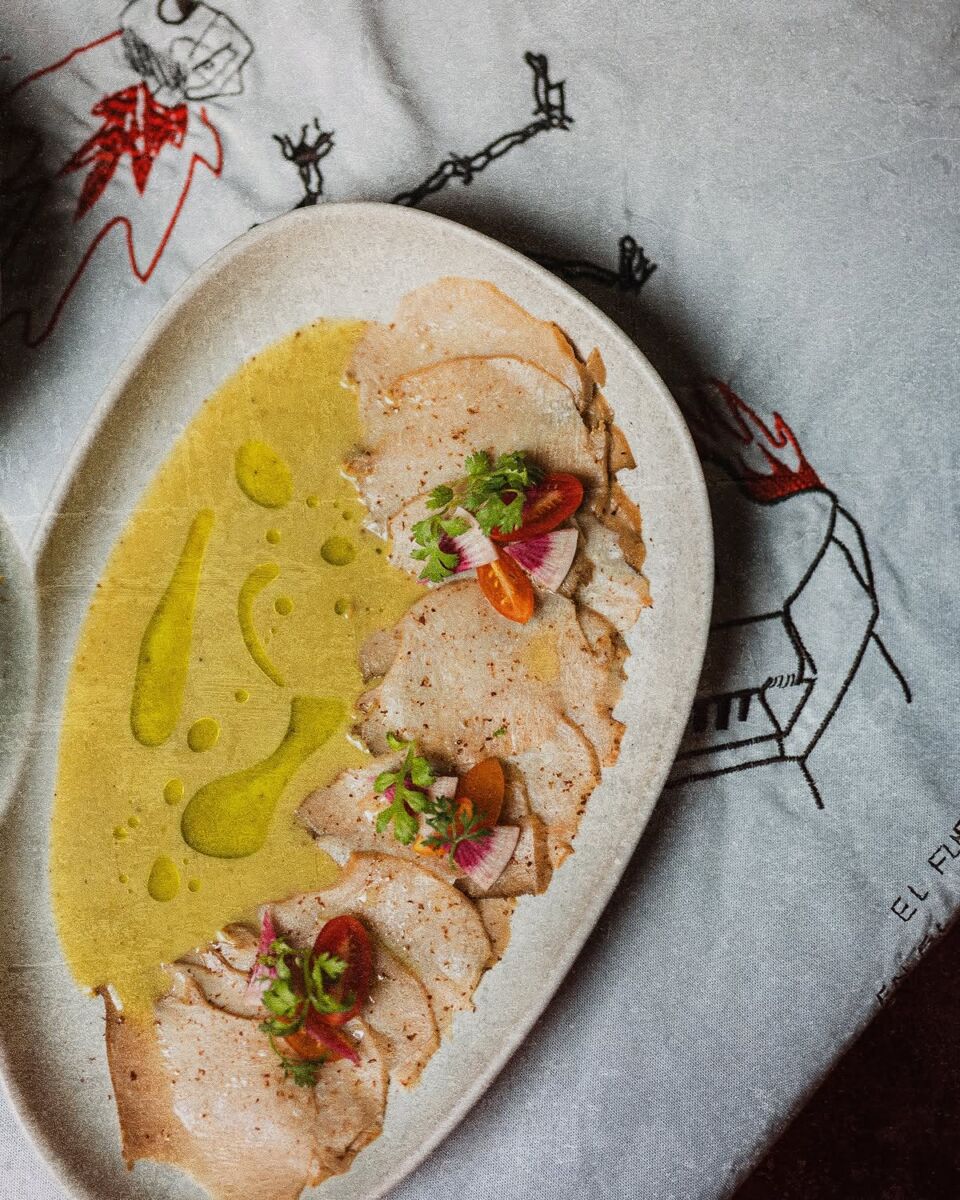 Tiradito de abulón