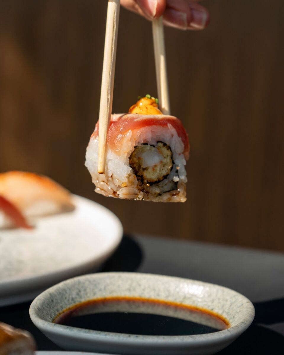 rollo de sushi 