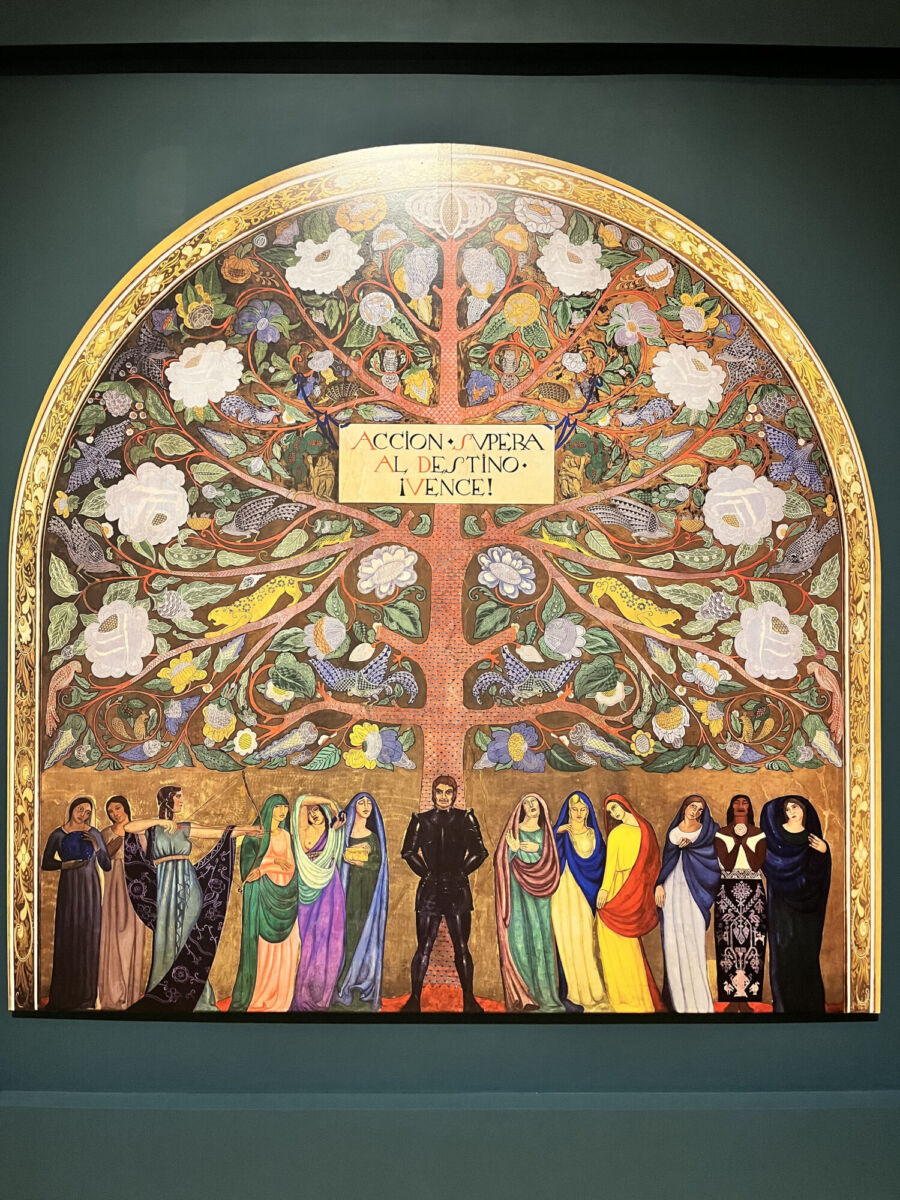 Mural 'El árbol de la vida' de roberto montenegro