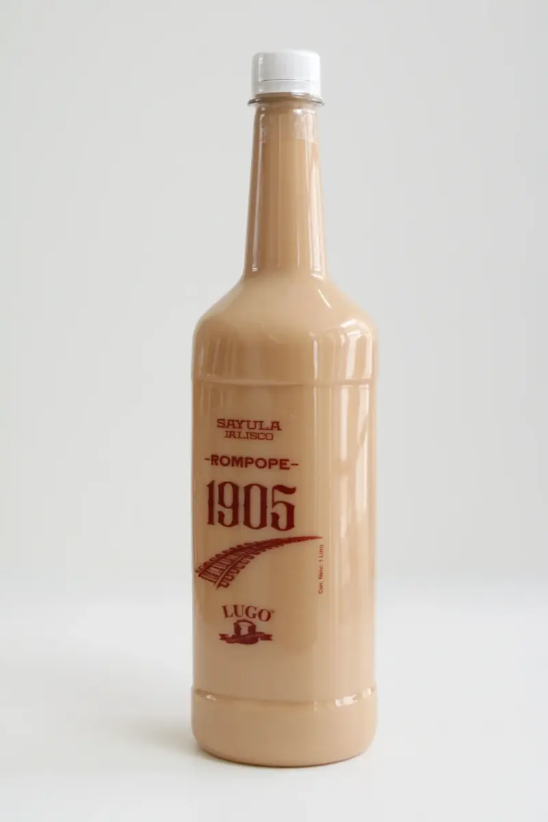 Botella de rompope 1905