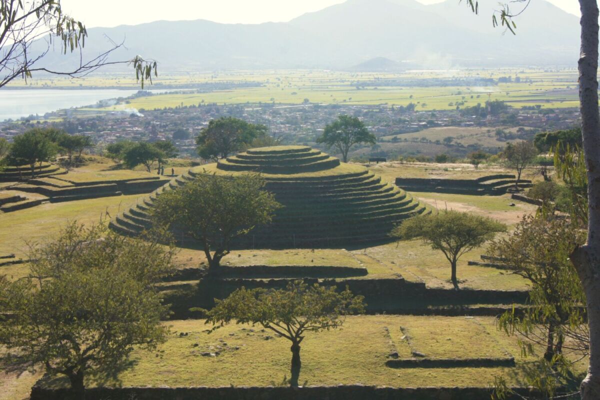 pirámide redonda de Guachimontones