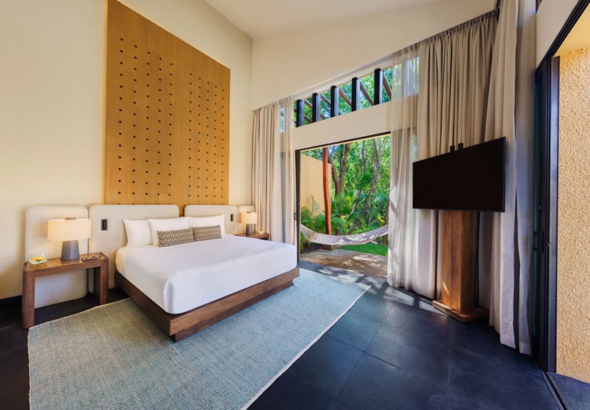 Habitación lujosa del Banyan Tree Mayakoba  