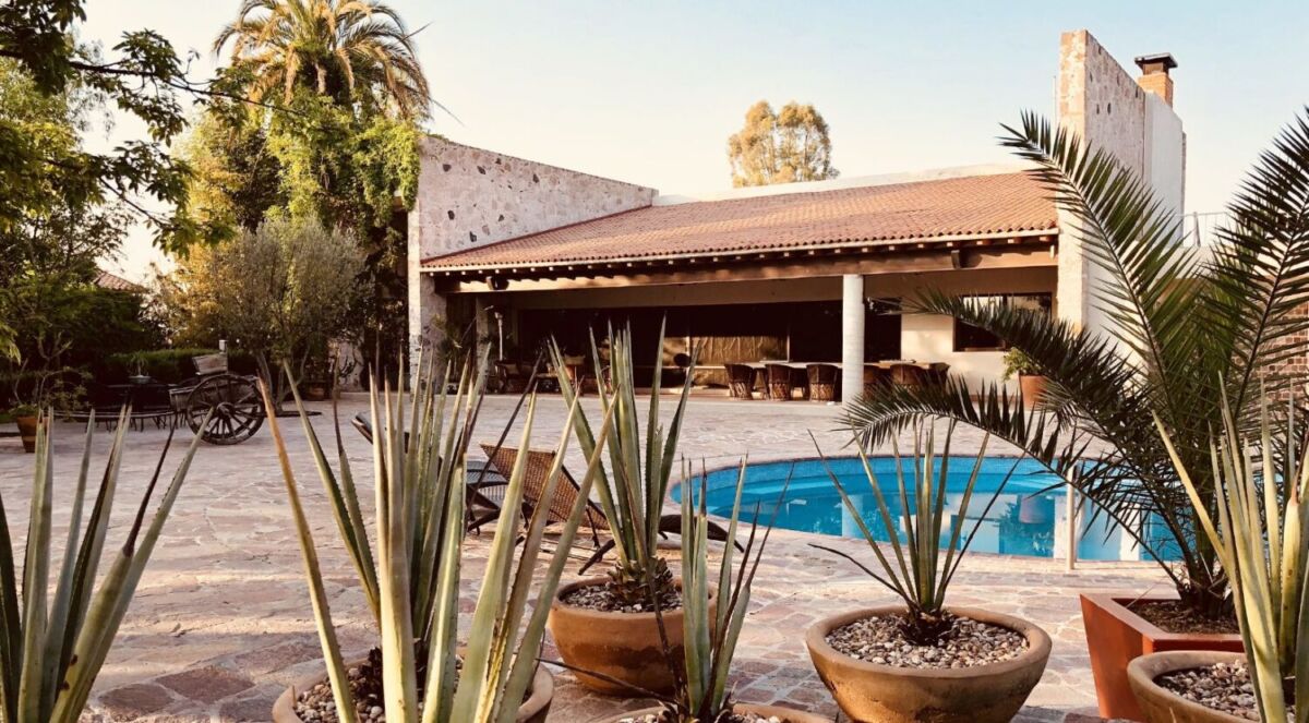 Área compartida del hotel María y Bernardo 