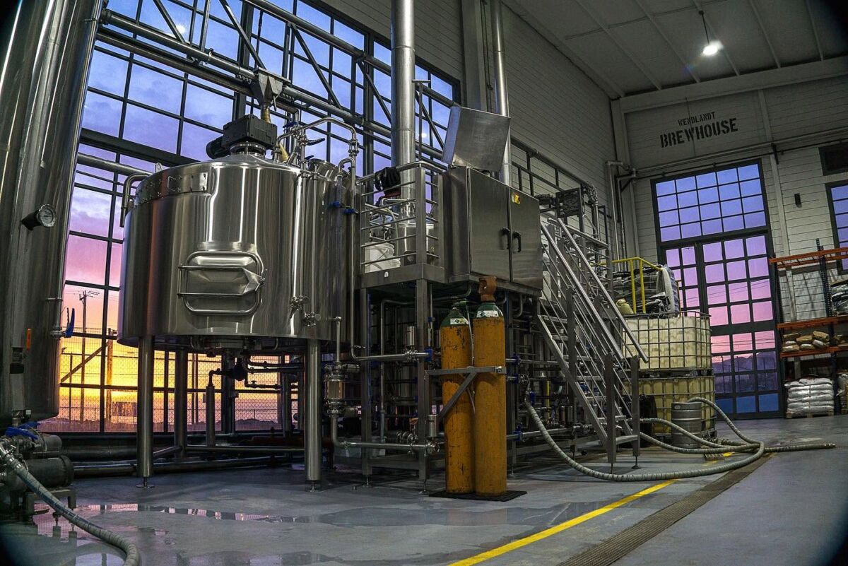 Fábrica de cervezas de la marca Wendlandt