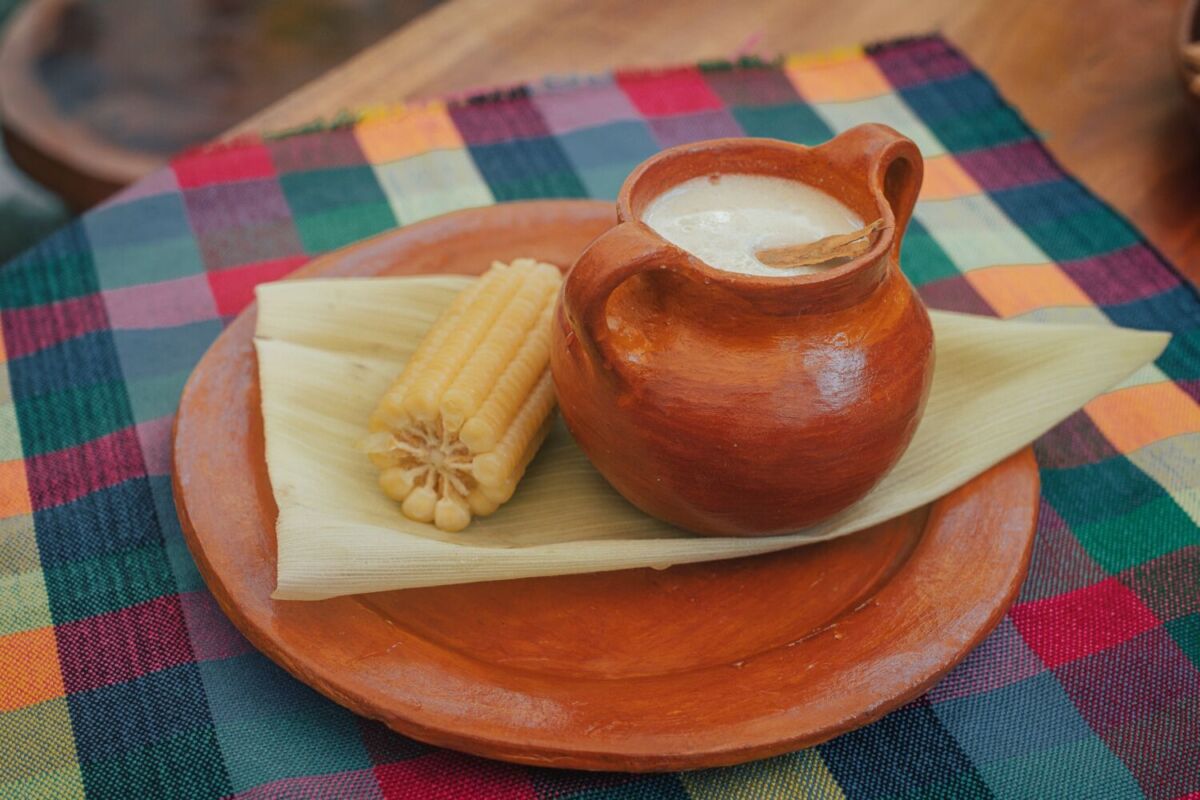 atole de maíz 