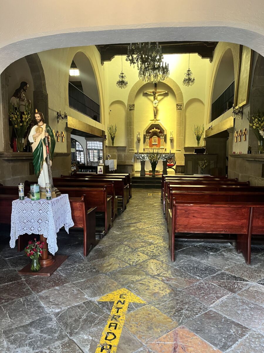 interior capilla la romita