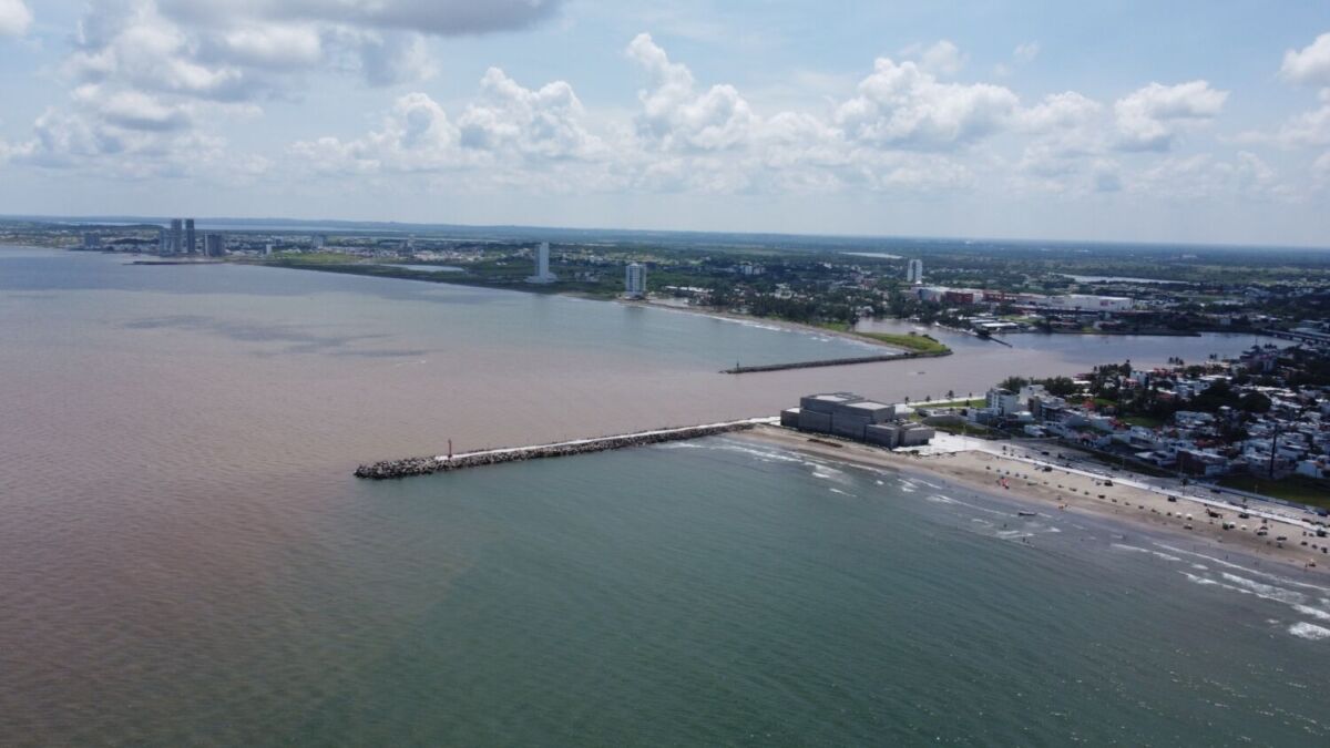 desembocadura del río jamapa en boca del río veracruz