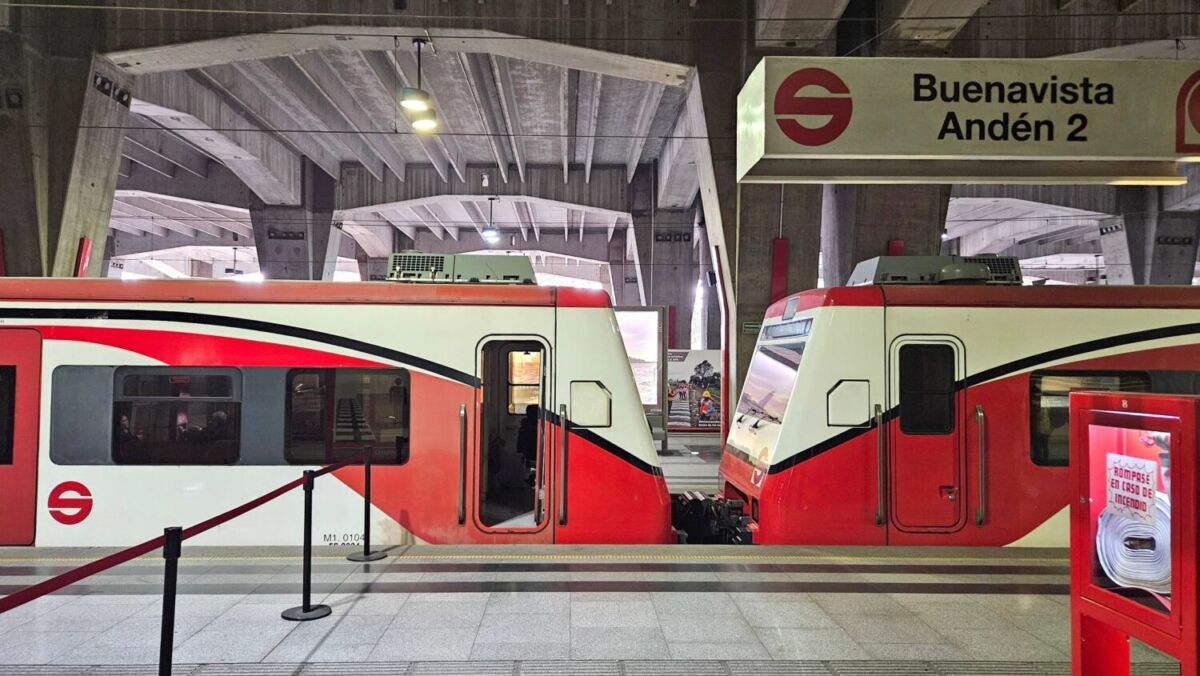 trenes en la estación buenavista