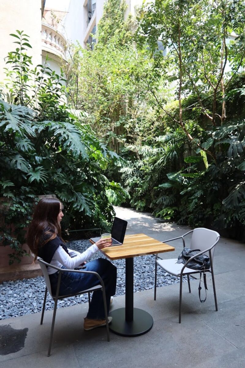 La colonia Juárez tiene una nueva cafetería de especialidad que parece un jardín secreto de la CDMX