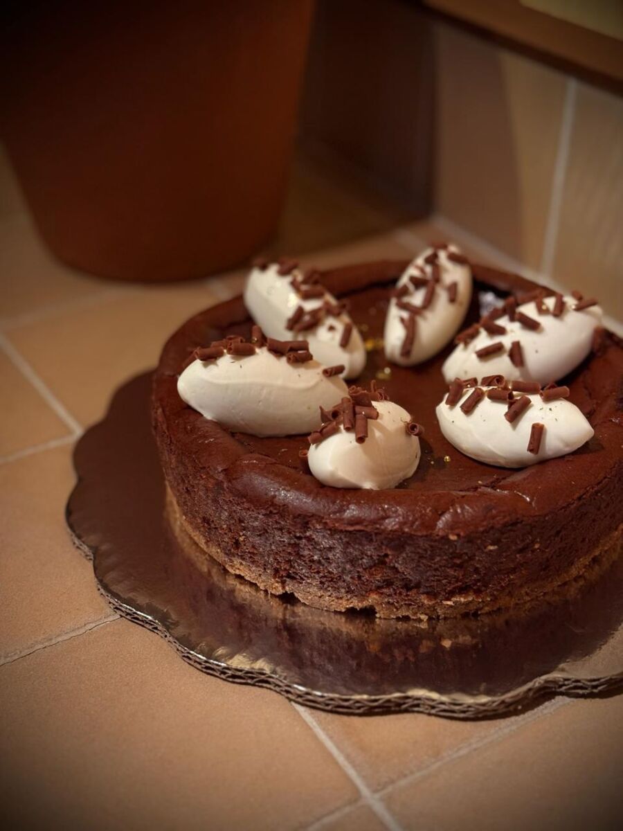 Cheesecake de chocolate
