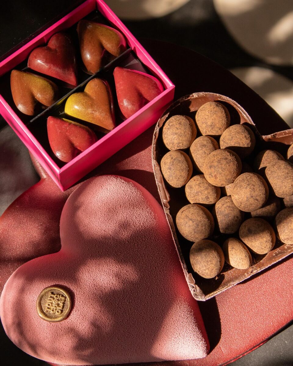 cajas de edición especial con chocolates gourmet 