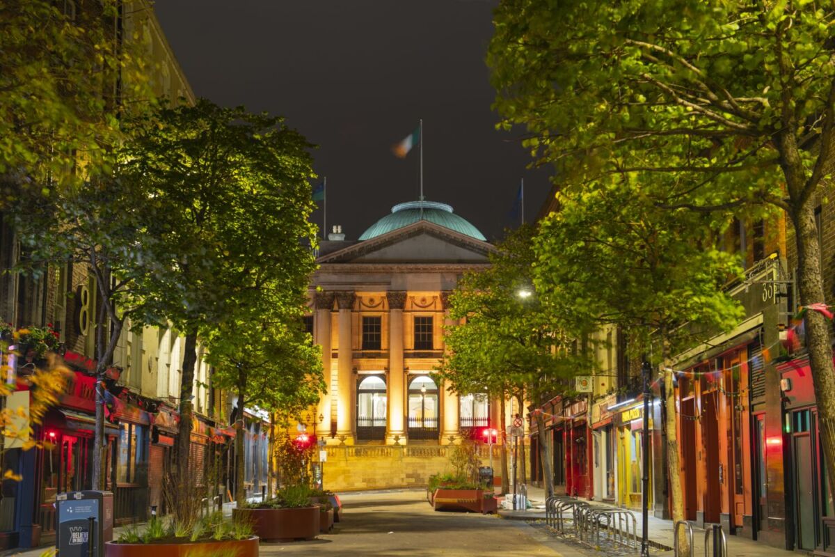 Centro de Dublín en Irlanda