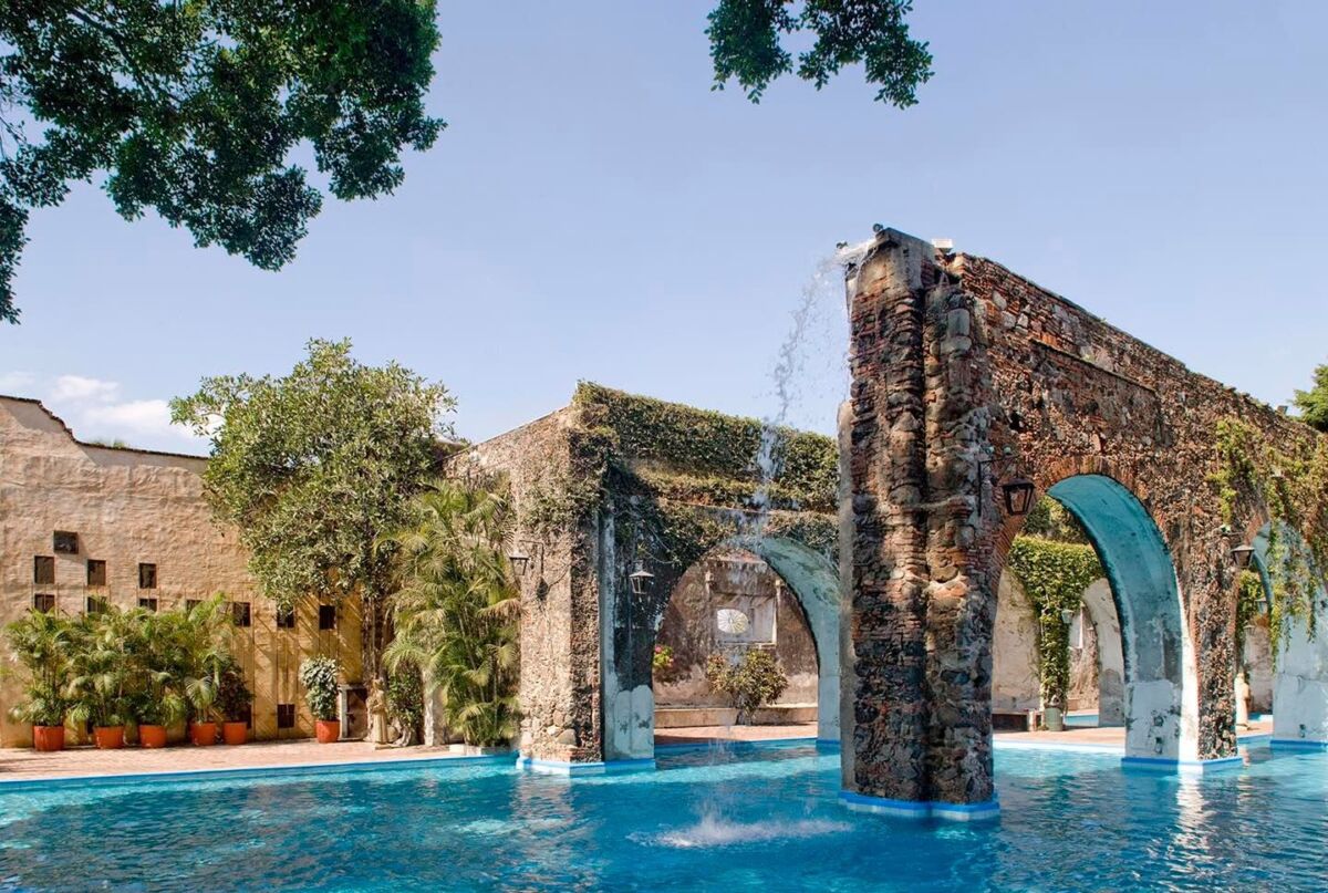 Esta ex hacienda del hijo de Hernán Cortés ahora es un parque acuático ir puedes por menos de mil pesos
