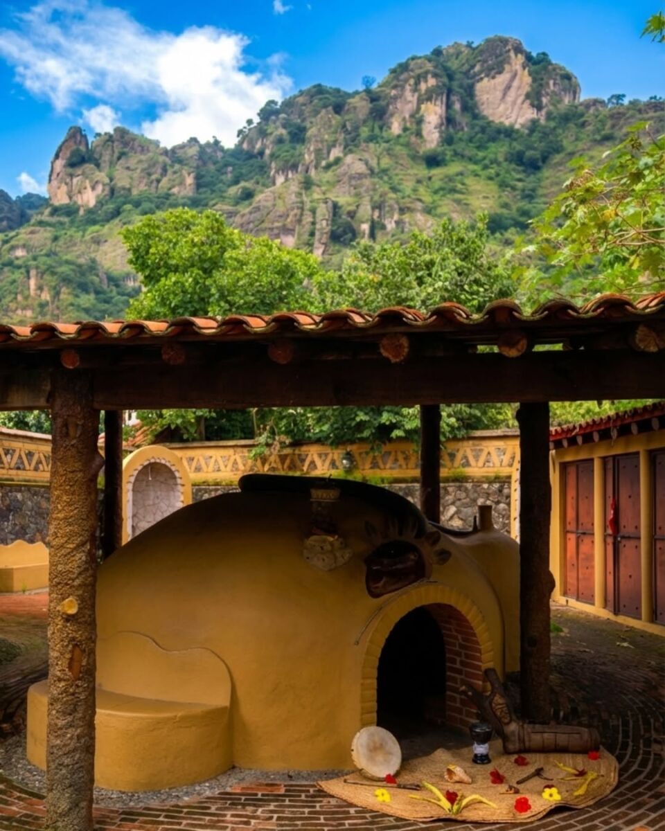 hoteles con temazcal en Tepoztlán