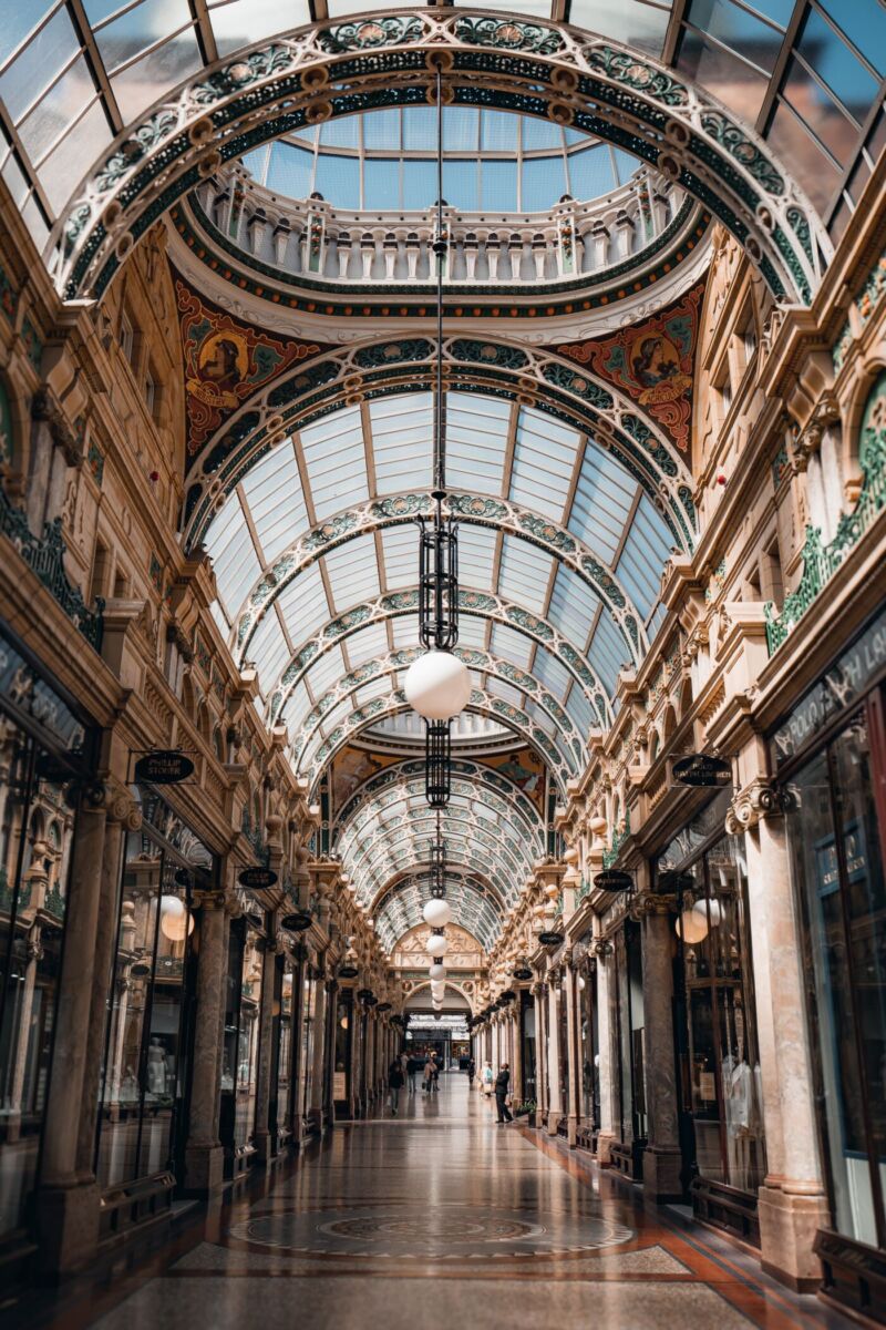 Plaza comercial de Leeds, Inglaterra