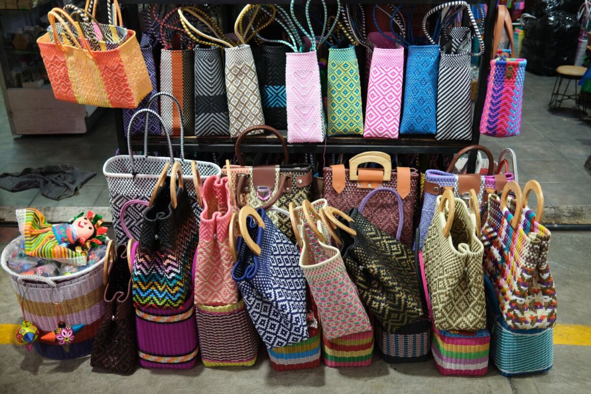 bolsos tejidos