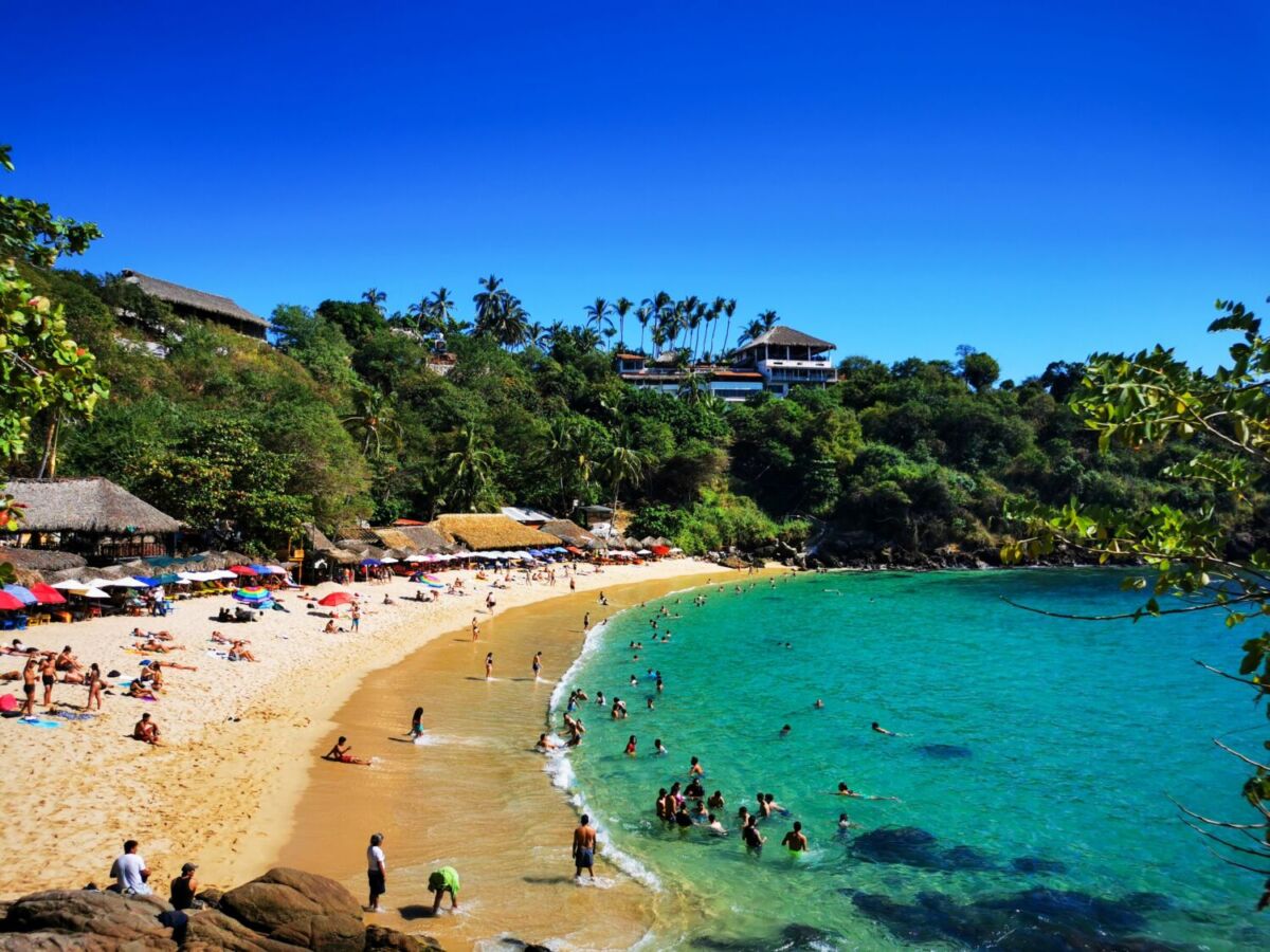 Las playas sin olas más cerca de la CDMX: parecen albercas naturales