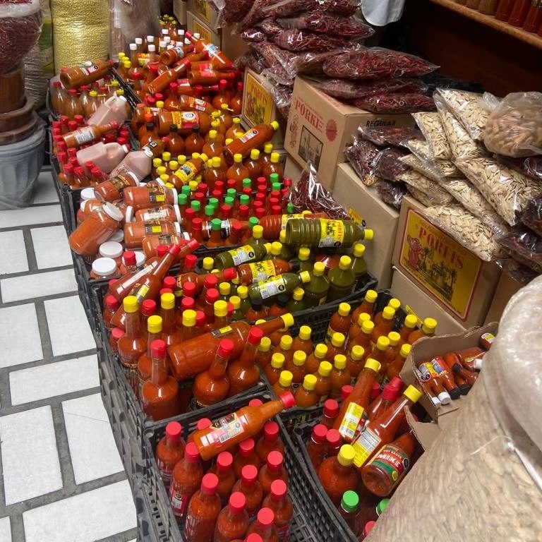salsas picantes embotelladas