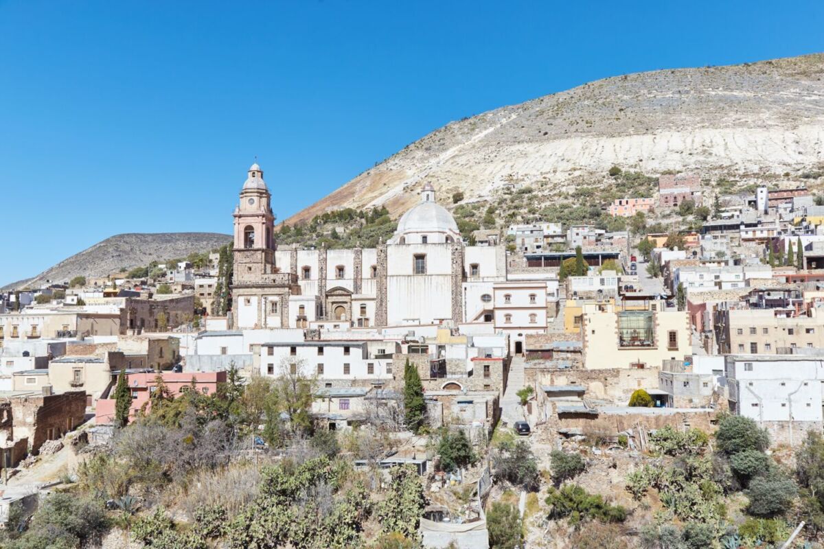 Pueblo fantasma minero en san luis potosi
