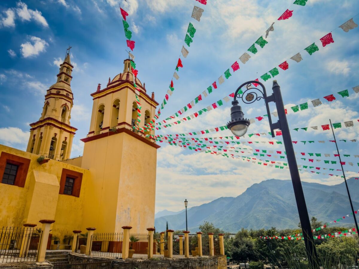 CAtedral principal de Santiago en Nuevo León