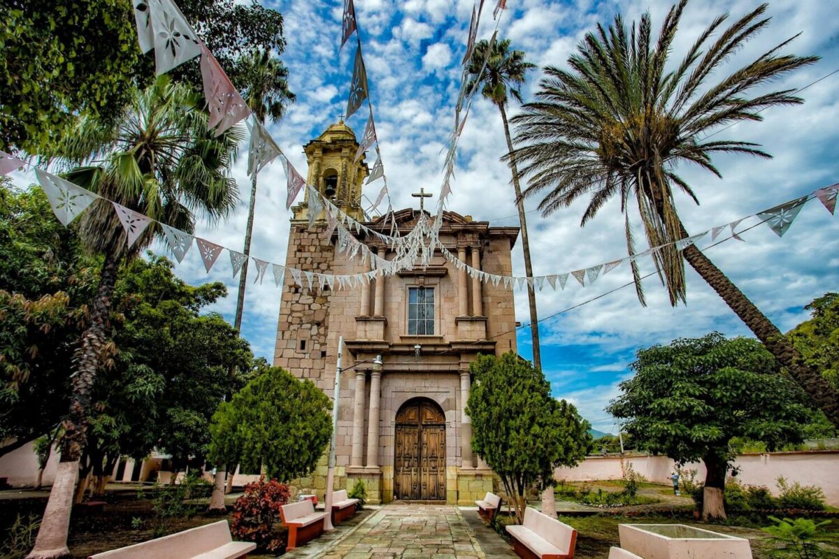 Iglesia del Pueblo Mágico de Jala, en Nayarit 