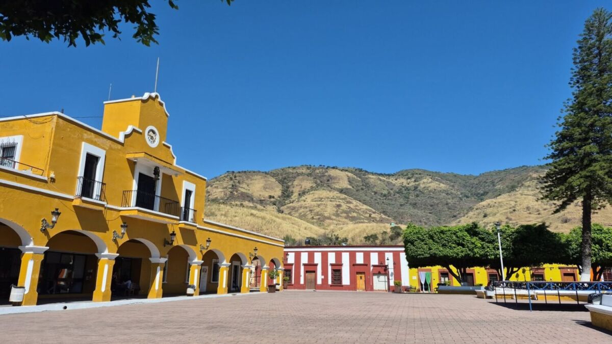 Plaza principal de Jala, Nayarit 