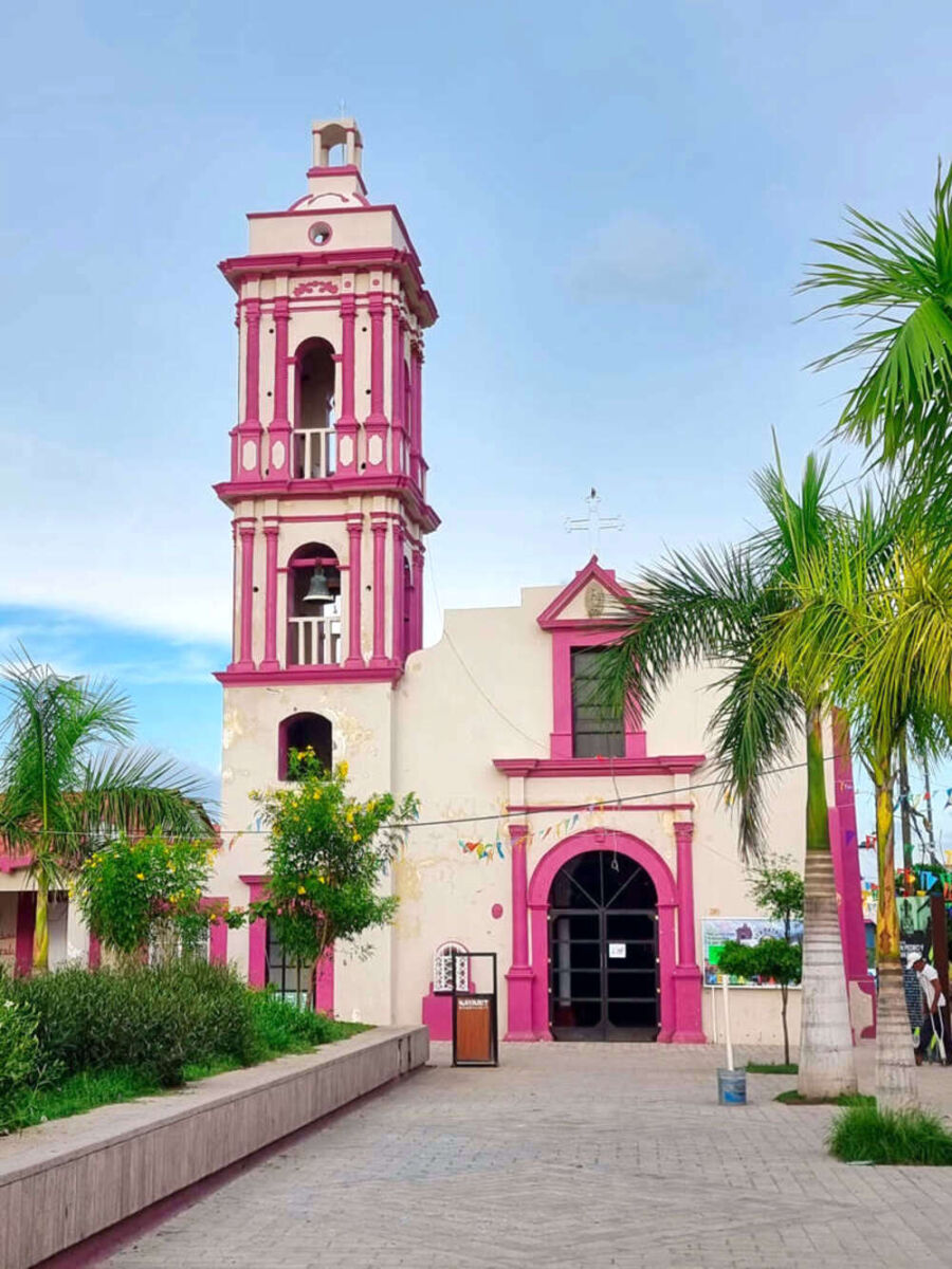 Templo de San Pedro y San Pablo en Mexcaltitán